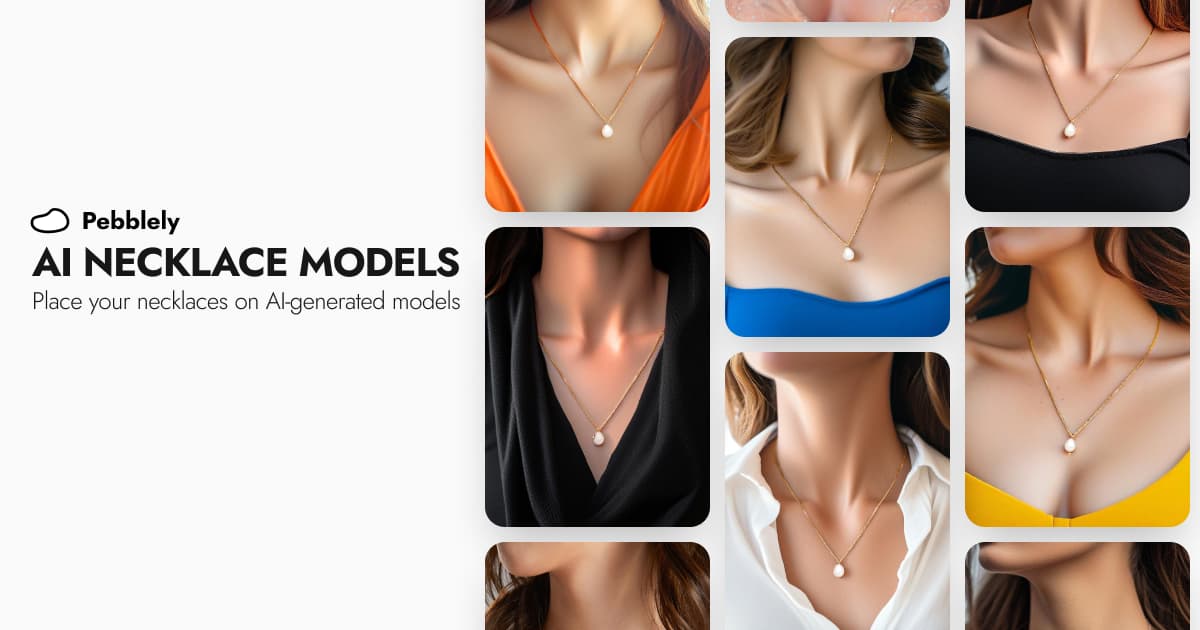 How to Put Your Necklaces on AI-Generated Models